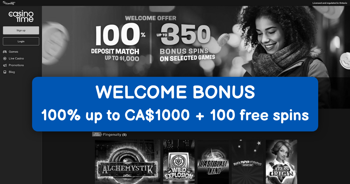 Casino Time - Canada's Fast Payout Casino Experience